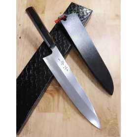 Japanese Chef Wagyuto Knife - KAGEKIYO - Urushi Kuroro Serie - Carbon Blue Steel No.1 - Size: 24/27cm