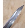 Japanese kandokoro Yanagiba Knife - MIURA - Obidama Serie - Vg-10 mirrored ebony wood Handle - Size: 27/30cm