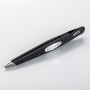 Tweezers with diagonal tip - Black - GREEN BELL - Odoroki No Ke Nuki Serie Gt-233