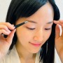 Tweezers with diagonal tip - Black - GREEN BELL - Odoroki No Ke Nuki Serie Gt-233