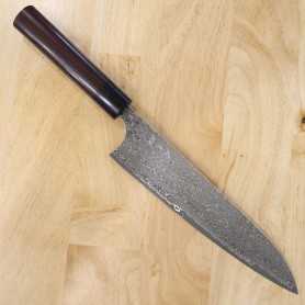 Japanese Chef Gyuto Knife - YOSHIMI KATO - Nickel Damascus Serie - ...