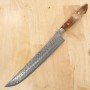 Japanische sakimaru sujibiki Messer - NIGARA - Anmon SPG2 Damast Custom - Größe: 27cm