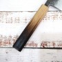 Japanisches Tsubaki-Messer - MIYAZAKI KAJIYA - Edelstahlbeschichtung - Aogami 2 - Eichenholzgriff - Größe:18cm