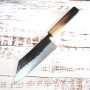 Japanisches Tsubaki-Messer - MIYAZAKI KAJIYA - Edelstahlbeschichtung - Aogami 2 - Eichenholzgriff - Größe:18cm
