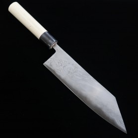 Japanese tsubaki knife - MIYAZAKI KAJIYA - Damascus - Carbon super blue steel - Size:21cm