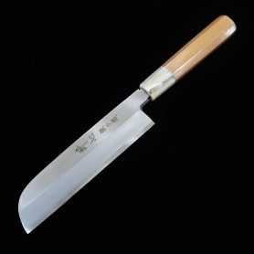 Japanese knife kamagata usuba for left handed SUISIN - Stainless ginsan - Size: 18/21cm