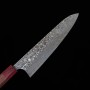 Japanese gyuto chef Knife - YOSHIMI KATO - SG2 Damascus Black Serie - Size: 21/24cm