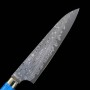 Japanisches Taschenmesser - NIGARA - Anmon SG2 Damast - Custom Griff- Größe: 15cm