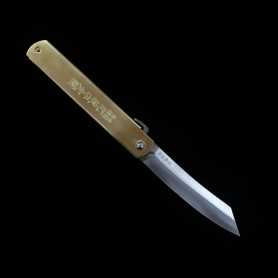 Japanisches Higonokami Messer -Kanekoma - HIGONOKAMI - Blauer Stahl - Größe: 90mm