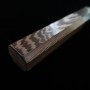 Japanisches Honesuki Messer - NIGARA - SG2 rostfreier Stahl - Kurouchi tsuchime - Griff aus Wengeholz - Größe:17cm