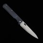 Liner lock Style Petty Knife - TAKESHI SAJI - R2 Damaszener Stahl - Größe: 10.5cm