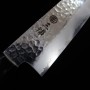 Japanisches Kochmesser gyuto MIURA Edelstahl AUS8 Damast Größe:21cm