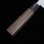 Japanische mioroshideba Messer - Miura - Damast shirogami 2 - Größe:21/24cm