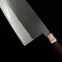 Chinesisches Hackbeil Messer - IKENAMI HAMONO - Blau 2und Weicheisen Größe: 21cm
