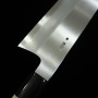 Japanisches Nakiri-Messer - SAKAI KIKUMORI - Kikuzuki Kasumi Serie - Shirogami 2 - Größen: 18cm