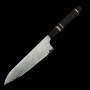 Japanisches Gyuto Messer - NIGARA - Damast - Aogami 2 - Ebenholzgriff - Größe:21cm