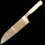 Japanese Santoku Knife - ZANMAI - Classic Molybdenum Corian Serie - Size: 18cm