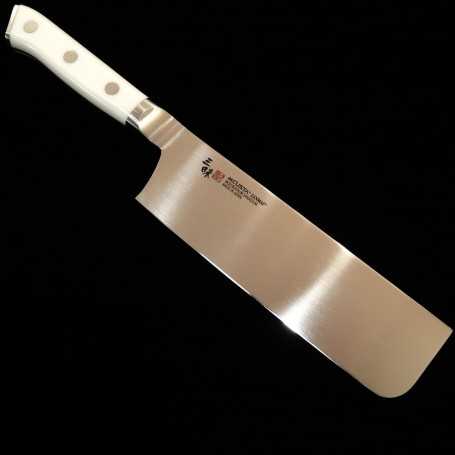Japanese Nakiri Knife - ZANMAI - Classic Molybdenum Corian Serie - Size: 16,5cm