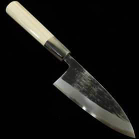 Japanese Ajikiri knife - SUISIN - Black series by Kenji Togashi - S...