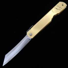 Japanisches Higonokami Messer - Nagao Kanekoma - Tierkreiszeichen Serie Maus - Carbon Blue Steel - Größe: 73mm