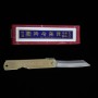 Japanisches Higonokami Messer - Nagao Kanekoma - Tierkreiszeichen Serie Hahn - Carbon Blue Steel - Größe: 73mm
