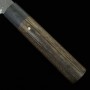 Japanische Nakiri-Messer - SHIZU HAMONO - Gen Serie - VG-10 Schwarz Finish Damast - Größen:13/15/17 cm