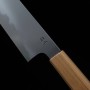 Japanischer Kochmesser Kiritsuke - KAGEKIYO - Sakura Serie - Carbon weißer stahl Nr.2 - Größe : 24cm