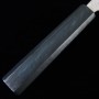 Japanischer Nakiri messer - MIURA - Carbon weißer stahl Nr.1 - Hammerschlag - Größe : 16.5cm