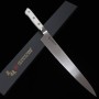 Japanese Slicer Sujihiki Knife - ZANMAI - Classic Molybdenum Corian Serie - Sizes: 24 / 27cm