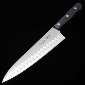 Japanischer Kochmesser Gyuto - MADAM - Edelstahl Molybdän - Grübchen Verarbeitung - Größe : 20cm