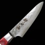 Japanese Petty Knife - SUISIN - Damascus Wine Serie - Size: 14cm