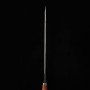 Japanisches Schneidemesser Kiritsuke Sujihiki - NIGARA - Edelstahl SG2 - Kurouchi - Karin Griff - Größe:25.5cm
