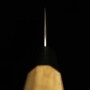Japanischer Gyuto messer - MIURA - Carbon weißer stahl Nr.1 - Hämmerschlag - Magnolienholz Griff - Größe: 24cm