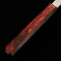 Japanisches Yanagiba-Messer - SAKAI TAKAYUKI - Rostfreier Molybdänstahl - Griff aus Wein-Schildpatt-Harz Größe:27/30cm