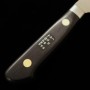 Japanese santoku Knife - MISONO - EU Carbon Serie - flower engravin...