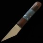 Kiridashi Kogatana - TOMITA - Bimetallischer Stahl - Kurouchi - Größe : 2cm