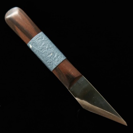 Kiridashi Kogatana - TOMITA - Bimetallischer Stahl - Kurouchi - Größe : 2cm