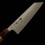 Japanischer Bunka messer - MIURA - Edelstahl SUS440C - Damast - Nashiji - Größe : 17cm