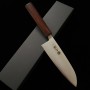 Japanischer Santoku messer - MIURA - Edelstahl Ginsan - Größe : 16.5cm