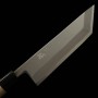 Japanisches Edogata Unagisaki-Messer - MIURA - Carbon weißer stahl Nr.2 - Kasumi-Finish - Größe : 21cm