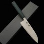 Japanischer Santoku messer - MIURA - Carbon weißer stahl Nr.1 - Größe : 16.5cm