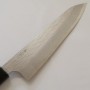 Japanese Chef Knife Gyuto - NIGARA - VG XEOS - Hammered Damascus Finish - Rose Wood Handle - Size:21/24cm