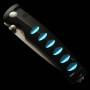 Japanese Pocket knife - MCUSTA - KATANA series - Stainless VG-10 - Black/Blue - Size : 8.5cm