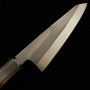 japanese Sabaki Knife - SUISIN - Honyaki - Kenji Togashi - Blue carbon No.2 - Walnut Handle - size: 15cm