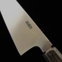 japanese Sabaki Knife - SUISIN - Honyaki - Kenji Togashi - Blue carbon No.2 - Walnut Handle - size: 15cm