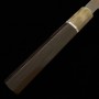 Japanese Kengata Yanagiba knife - SUISIN - Honyaki - White carbon steel No.2 - Kenji Togashi - Ebony wood handle - sizer: 30cm