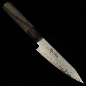 Japanese Petty Knife - KAGEKIYO - VG10 Damascus - Gray Handle - Size:10.5cm