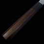 Japanese Yanagiba knife - MIURA - Obidama series - Stainless VG10 - Mirrored finish - Ebony wood handle - Size : 30cm