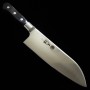 Japanese santoku Knife - MIURA - Molybdneum - Black wood handle -Size: 17cm