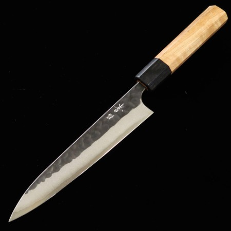 Japanese Petty knife - MASAKAGE - Koishi series - Super blue steel - Magnolia wood handle - Size : 15cm